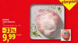 Lidl RZEŹNIK Szynka wieprzowa oferta