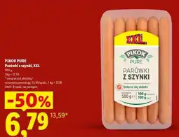 Lidl PIKOK PURE Parówki z szynki, XXL oferta
