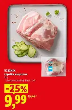 Lidl RZEŹNIK Łopatka wieprzowa oferta