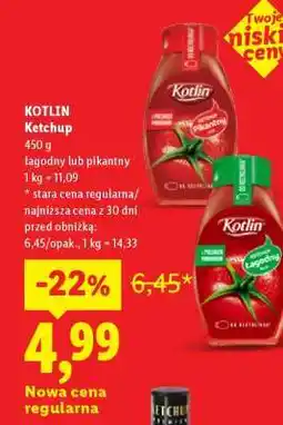 Lidl KOTLIN Ketchup oferta