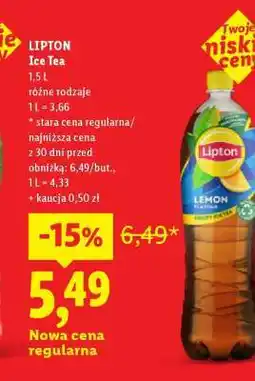 Lidl LIPTON Ice Tea oferta