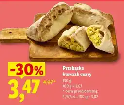 Lidl Przekaska kurczak curry oferta