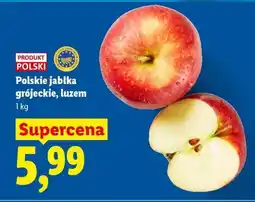 Lidl Polskie jabłka Grójeckie, luzem oferta