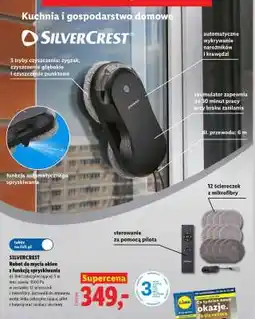 Lidl SILVERCREST Robot do mycia okien z funkcją spryskiwania oferta