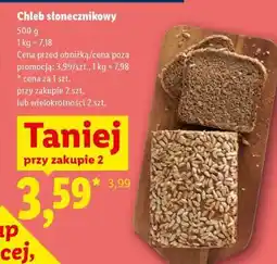 Lidl Chleb słonecznikowy oferta