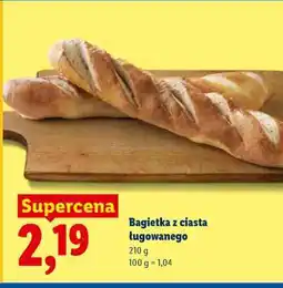 Lidl Bagietka z ciasta ługowanego oferta