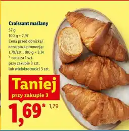 Lidl Croissant maślany oferta