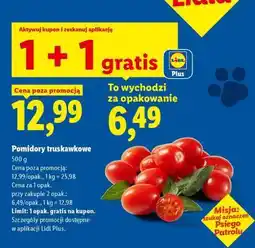 Lidl Pomidory truskawkowe oferta