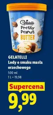 Lidl GELATELLI Lody o smaku masła orzechowego oferta