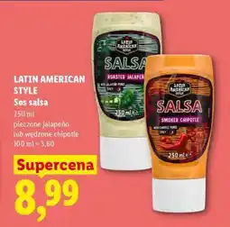 Lidl LATIN AMERICAN STYLE Sos salsa oferta