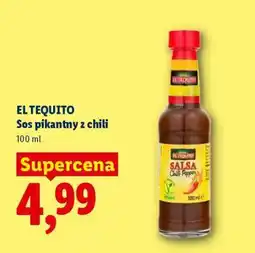 Lidl EL TEQUITO Sos pikantny z chili oferta