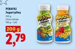 Lidl PIRATKI Jogurt pitny oferta