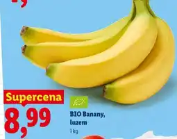 Lidl BIO Banany, luzem oferta