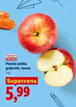 Lidl Polskie jabłka Grójeckie, luzem oferta