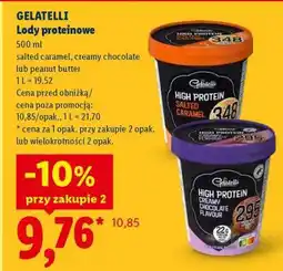 Lidl GELATELLI Lody proteinowe oferta