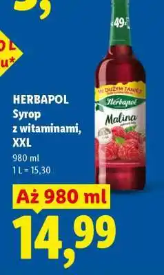 Lidl HERBAPOL Syrop z witaminami, XXL oferta