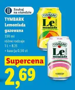 Lidl TYMBARK Lemoniada gazowana oferta