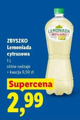 Lidl ZBYSZKO Lemoniada cytrusowa oferta