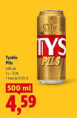 Lidl Tyskie Pils oferta