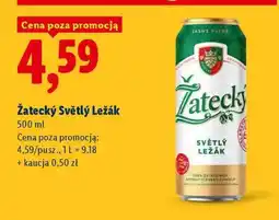 Lidl Žatecký Světlý Ležák oferta