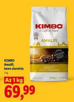 Lidl Kimbo Amalfi, kawa ziarnista oferta