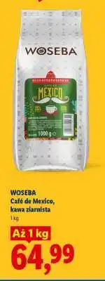 Lidl Woseba Cafe De Mexico, kawa ziarnista oferta