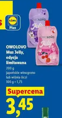 Lidl OWOLOVO Mus Jelly, edycja limitowana oferta