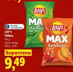 Lidl LAY’S Chipsy oferta