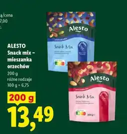 Lidl Alesto Snack Mix – mieszanka orzechów oferta