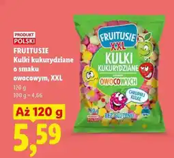 Lidl FRUITUSIE Kulki kukurydziane o smaku owocowym, XXL oferta