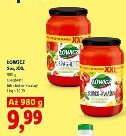 Lidl Łowicz Sos, XXL oferta
