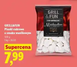 Lidl GRILL&FUN Pianki cukrowe o smaku waniliowym oferta