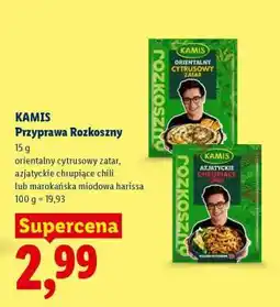 Lidl KAMIS Przyprawa Rozkoszny oferta