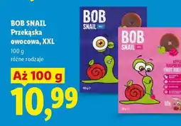 Lidl BOB SNAIL Przekąska owocowa, XXL oferta