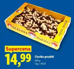 Lidl Ciastka grzybki oferta