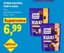 Lidl DOBRA KALORIA Kulki w kakao oferta