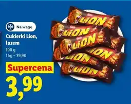 Lidl Cukierki Lion, luzem oferta