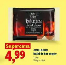 Lidl GRILL&FUN Bułki do hot dogów oferta