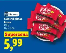 Lidl Cukierki KitKat, luzem oferta
