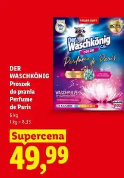 Lidl DER WASCHKÖNIG Proszek do prania Perfume de Paris oferta