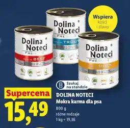 Lidl Dolina Noteci Mokra karma dla psa oferta