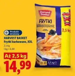 Lidl HARVEST BASKET Frytki karbowane, XXL oferta