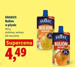 Lidl KRAKUS Bulion w płynie oferta