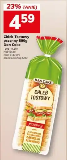 Hitpol Chleb Tostowy pszenny Dan Cake oferta