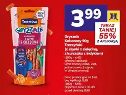Hitpol Gryzzale Kabanosy z szynki z ciełeciną Tarczyński oferta