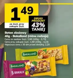 Hitpol Baton zbożowy Bakalland oferta