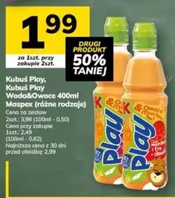 Hitpol Kubuś Play Woda&Owoce oferta