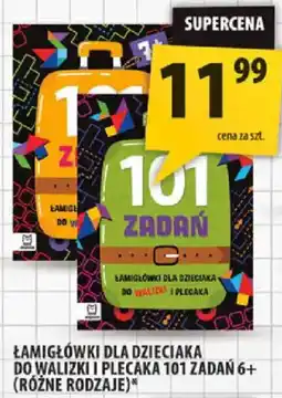 Arhelan Łamigłówki dla dzieciaka do walizki i plecaka 101 zadań oferta