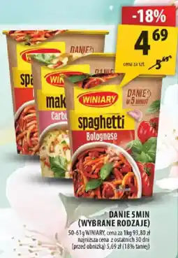 Arhelan Winiary Spaghetti Bolognese oferta
