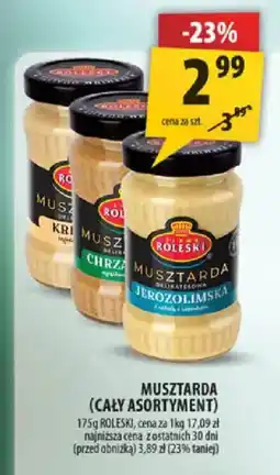 Arhelan Musztarda Jerozolimska oferta